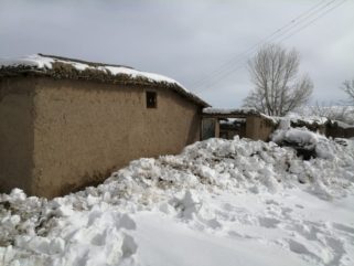 تدمرت المنازل وتضررت بسبب الظروف الجوية القاسية في بلوشستان