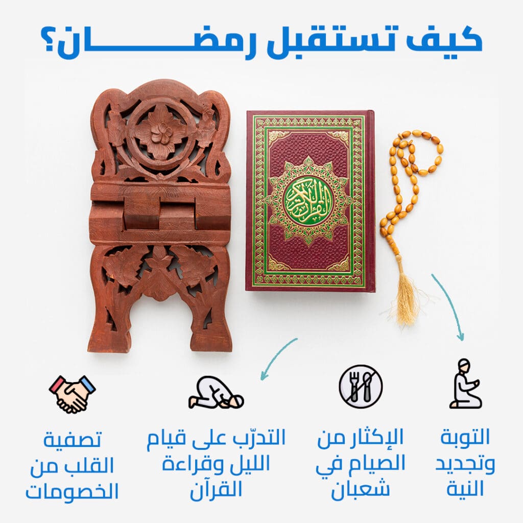 كيفية استقبال رمضان