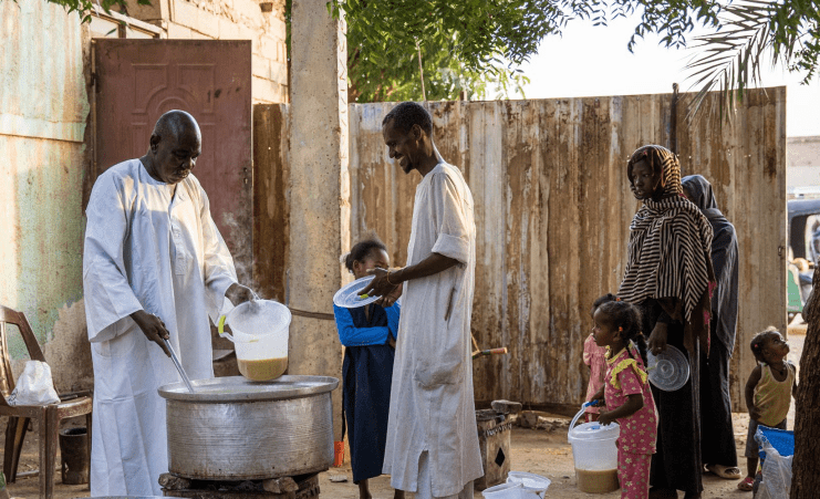 الجوع في السودان